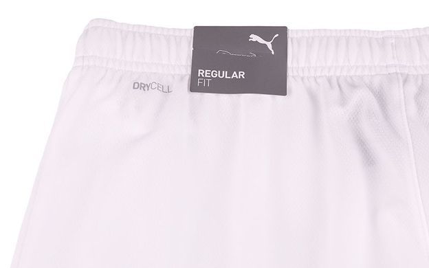 Шорты Puma teamRISE Short Jr белый детский 176 см 704943-03