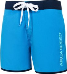 Плавки-шорти для хлопців Aqua Speed ​​EVAN JUNIOR 7525 синій, темно-синій Діт 128-140см 00000017380