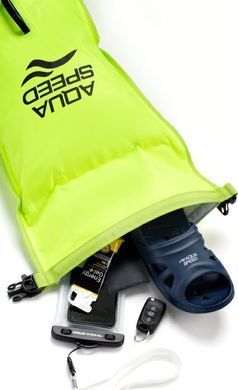 Буй для плавання Aqua Speed OPEN WATER SWIM BUOY 17L 63226 зелений 37 x 72 см 746-11