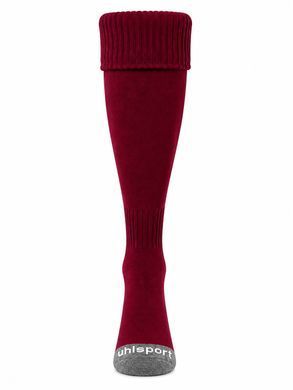 Футбольні гетри Uhlsport 105754, розмір 41-44 (бордові) 105754-41-44