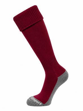 Футбольні гетри Uhlsport 105754, розмір 41-44 (бордові) 105754-41-44