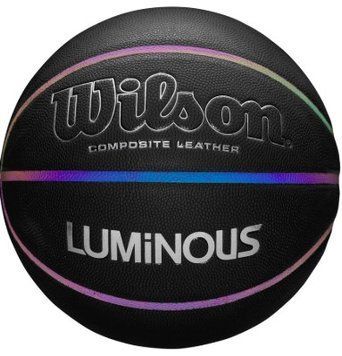 М'яч баскетбольний Wilson LUMINOUS BSKT IRIDESCENT black size 7 WTB2027XB07