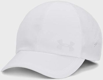 Кепка Under Armour W Iso-chill Launch Adj белый женский One Size (1383478-100) 1383478-100
