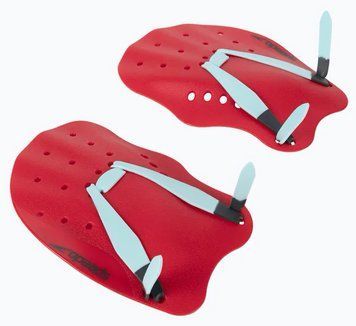 Лопатки для плавання Speedo TECH PADDLE AU червоний, синій Уні M 8-73312D699