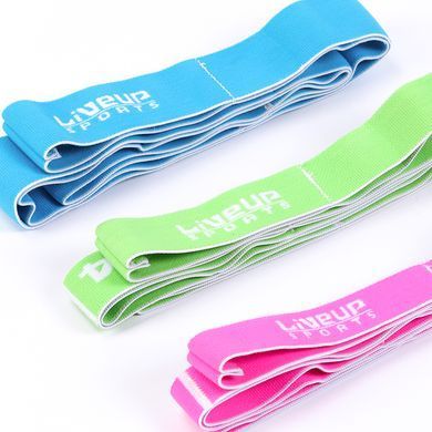 Эспандер с петлями LiveUp RESISTANCE BAND (LS3660-L) LS3660-L