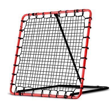 Сітка тренувальна для футболу Neo-Sport NS-491 Rebounder 120 x 120 х 107 см, червона 1491