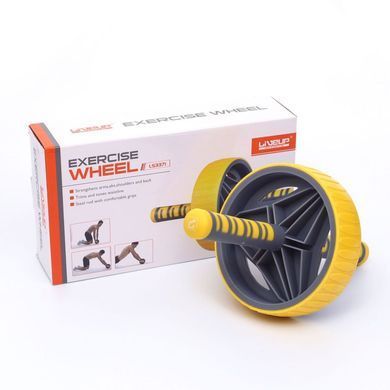 Ролик для пресса LiveUp EXERCISE WHEEL LS3371