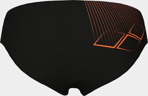Плавки-сліпи для хлопчиків Arena BRIGHT SWIM BRIEFS чорний, помаранчевий 164 см 006724-503