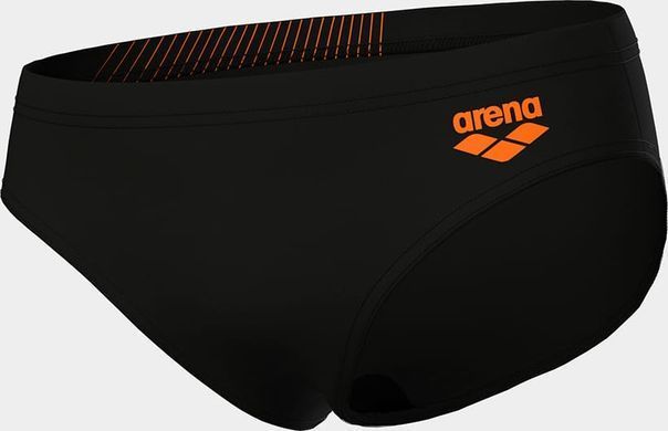 Плавки-сліпи для хлопчиків Arena BRIGHT SWIM BRIEFS чорний, помаранчевий 164 см 006724-503