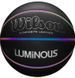 М'яч баскетбольний Wilson LUMINOUS BSKT IRIDESCENT black size 7 WTB2027XB07 фото 1