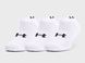 Шкарпетки UA Core No Show 3pk Білий Уні LG 00000024912 фото 2