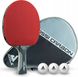 Ракетка для настольного тенниса Joola Rosskopf Carbon + чехол + 3 мячика rakjol20 фото 1
