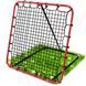 Сітка тренувальна для футболу Neo-Sport NS-491 Rebounder 120 x 120 х 107 см, червона 1491 фото 8