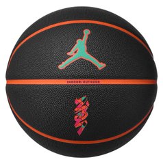 мяч баскетбольный Nike JORDAN ALL COURT 8P Z WILLIAMSON DEFLATED чорний, помаранчевий Уні 7 00000029777