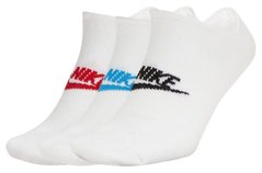 Шкарпетки Nike U NK NSW EVERYDAY ESSENTIAL NS 3PR білий, мультиколор Уні 34-38 00000014516
