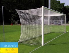 Профессиональная футбольная сетка на ворота 7,32х2,44x2x2 м.,"Премьер Лига" шнур 3,5 мм.