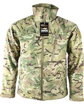Куртка тактична KOMBAT UK Trooper Soft Shell Jacket (kb-tssj-btp-s) kb-tssj-btp-s
