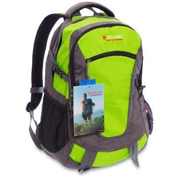 Рюкзак спортивный с жесткой спинкой Zelart GA-3703 (Салатовый) GA-3703-WG