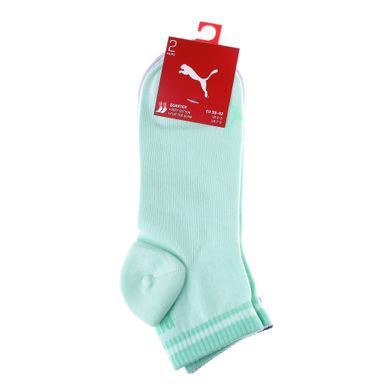 Шкарпетки Puma HERITAGE QUARTER 2P фіолетовий, м'ятний Уні 39-42 281012001-004