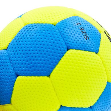 М'яч для гандболу STAR Outdoor JMC03002 PU блакитний-жовтий, размер №3 JMC03002