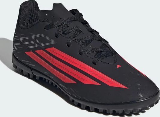 Сороконіжки дитячі Adidas F50 CLUB TF J чорний, червоний 33 (1UK) 20 см JS1490