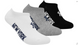 Шкарпетки New York Yankees 3 pk Sneaker чорний, білий, сірий Уні 39-42 00000013111 фото 1