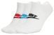 Носки Nike U NK NSW EVERYDAY ESSENTIAL NS 3PR белый, мультиколор Уни 34-38 SK0111-911 фото 1