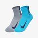 Носки Nike U NK MLTPLIER ANKLE 2PR серый, голубой Уни 34-38 SX7556-923 фото 3