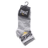 Шкарпетки Everlast QUARTER SOCKS 3 PAIR сірий Уні 35-40 179047