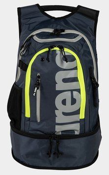 Рюкзак Arena FASTPACK 3.0 40L чорний, сірий, жовтий Уні 54x36x27 см 00000026453
