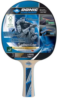 Ракетка для настільного тенісу Donic-Schildkrot Legends 700 FSC 734417