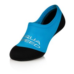 Шкарпетки для басейну Aqua Speed ​​NEO SOCKS 6104 чорний, блакитний Діт 26-27 00000015191