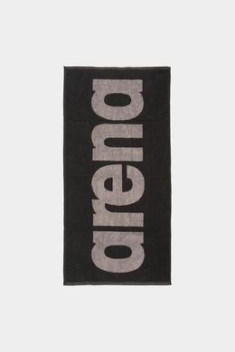 Рушник Arena GYM SOFT TOWEL чорно-сірий Уні 50х100 см 001994-550