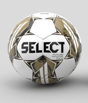 М'яч футзальний Select FUTSAL FUTURE MASTER GOLD білий, золотий Уні 4 00000032880