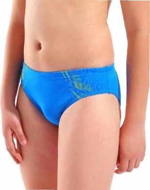 Плавки-сліпи для хлопчиків Arena POSEIDONIA SWIM BRIEFS блакитний, жовтий дитячий  009009-806
