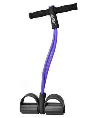 Еспандер з упорами для ніг LiveUp SOFT PULL LS3205