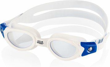Окуляри для плавання Aqua Speed PACIFIC JR BENDYZZ 8915 білий, синій Діт OSFM 232-51