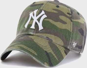 Кепка 47 Brand CAMO NEW YORK YANKEES зеленый One Size 15121376