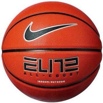 М'яч баскетбольний Nike ELITE ALL COURT 8P 2.0 DEFLATED помаранчевий, чорний, сріблястий Уні 6 00000029778