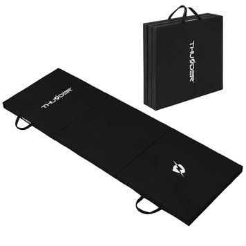 Мат гімнастичний THUNDER MG-01, 180 х 60 х 4 см, чорний MG-01-BLACK