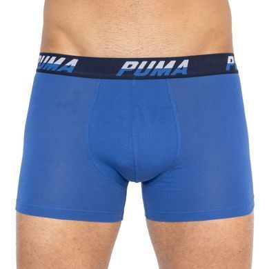 Трусы-боксеры Puma LOGO AOP BOXER 2P синий, белый Муж  501003001-010