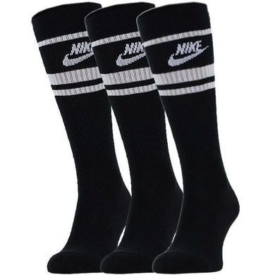 Шкарпетки Nike U NK CREW NSW ESSENTIAL STRIPE 3PR чорний Уні 34-38 CQ0301-010