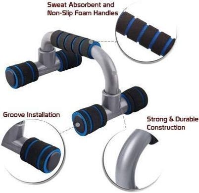 Упори для віджимання LiveUp PLASTIC PUSH UP BAR LS3164E