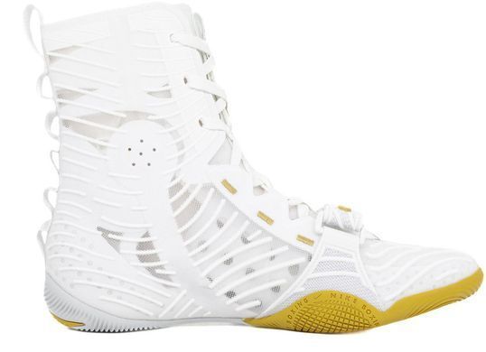 Взуття для боксу Nike Hyperko 3 білий, золотистий 41 (8US) 26 см HV6696-100