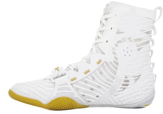 Взуття для боксу Nike Hyperko 3 білий, золотистий 41 (8US) 26 см HV6696-100