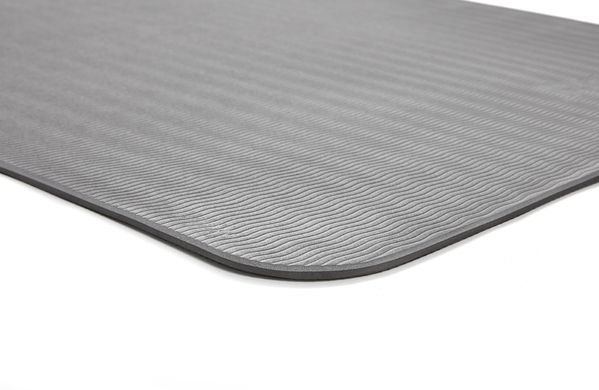 Двосторонній килимок для йоги Reebok Double Sided Yoga Mat чорний, сірий Уні 176 х 61 х 0,6 см 00000026288