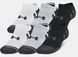 Шкарпетки Under Armour Perf Tech 6pk NS білий, чорний, сірий Уні XL 1386243-011 фото 3