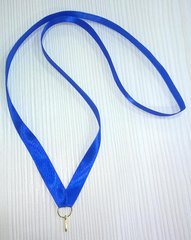 Стрічка Універсальна з карабіном (комплект 10шт) синій b 15мм арт ЛУ-02 00000016714