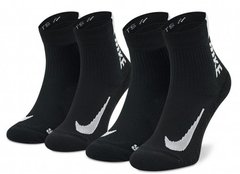 Шкарпетки Nike U NK MLTPLIER ANKLE 2PR - 144 чорний Уні 46-50 00000026103