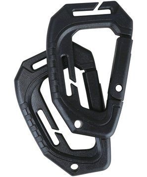 Карабін 1шт KOMBAT UK Spec-Ops Carabiner kb-soс-blk